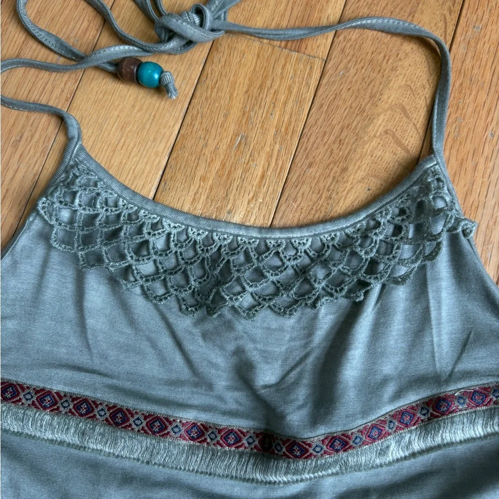 POL Beaded Halter Babydoll Tank – Size Small - Picture 3 of 9